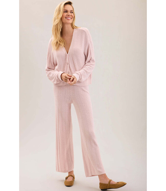 CCUL Pointelle Crop Pant