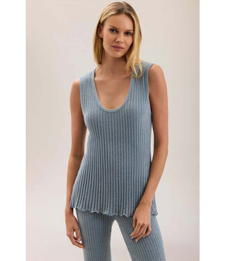 Barefoot Dreams CCUL Petal Edge Rib Tank