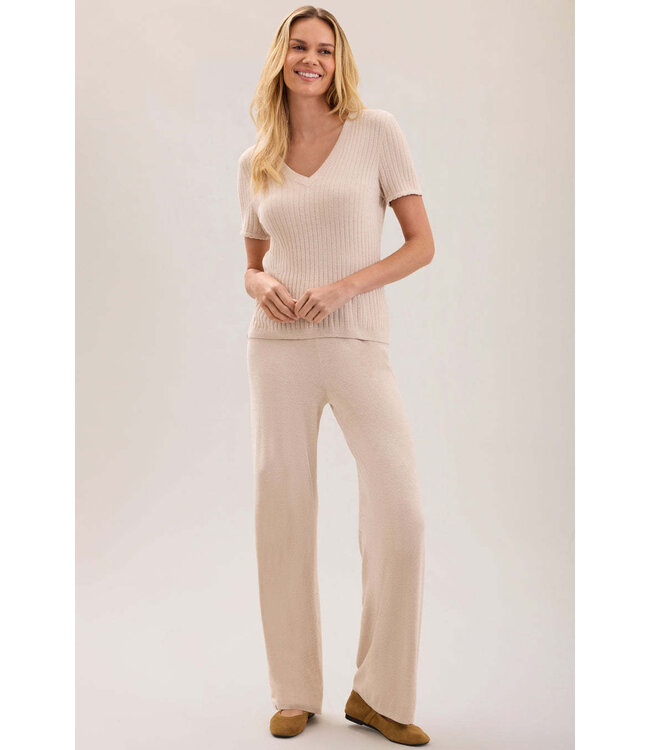 CCUL Scallop Rib Short Sleeve