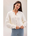 CozyChic Pointelle Cropped Cardigan