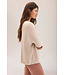 CCUL Scallop Neck Slouchy Pullover