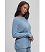 CCUL Scallop Neck Slouchy Pullover