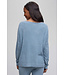 CCUL Scallop Neck Slouchy Pullover
