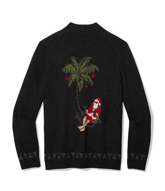 Tommy Bahama BEACHY CLAUS BUTTON NECK CARDI