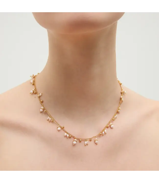 COLLIER TANGERINE PSP O MOTHER OF PEARL