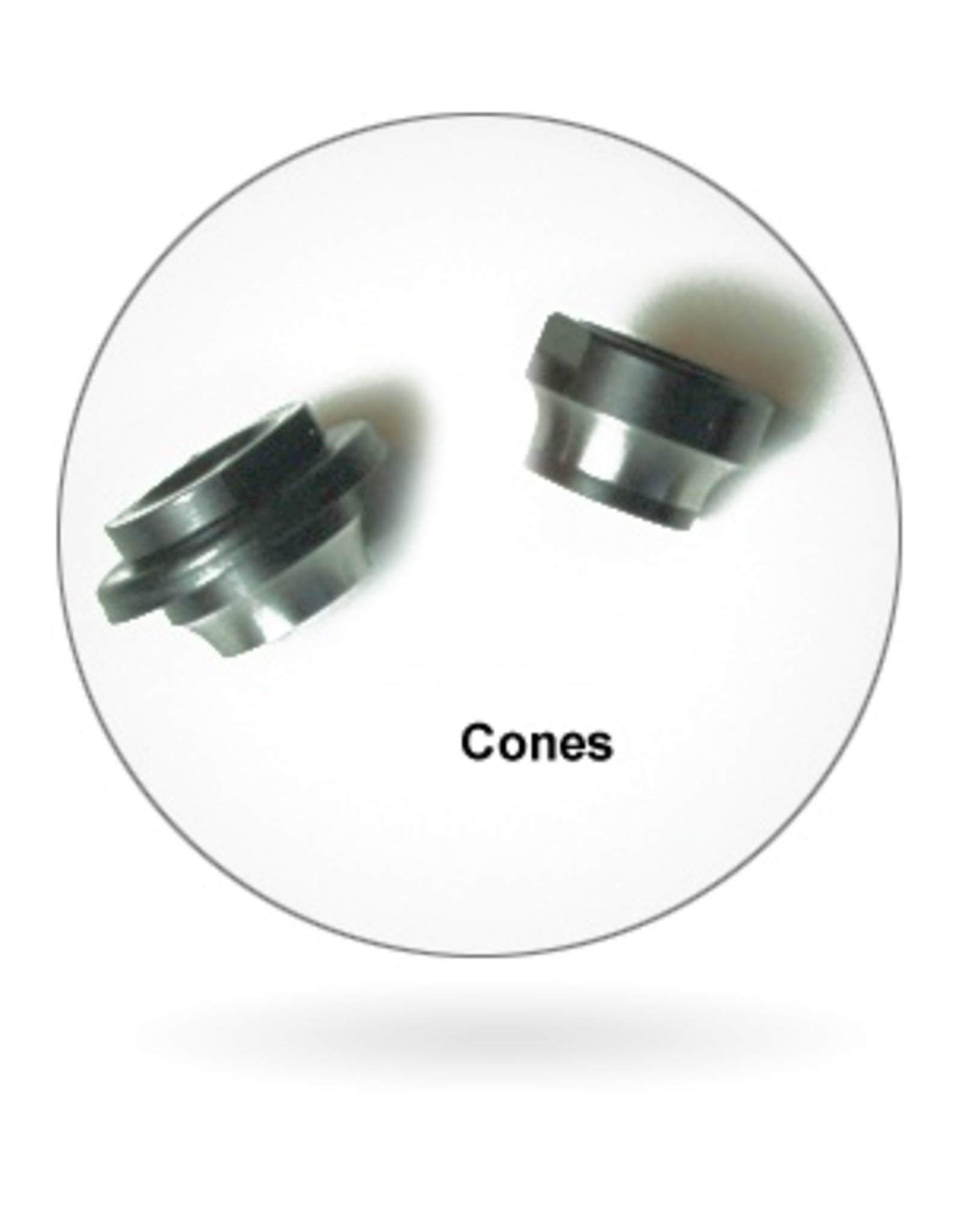 WHEELS MANUFACTURING Wheels Manufacturing Cones Assorted For Shimano 9/10mm Axles