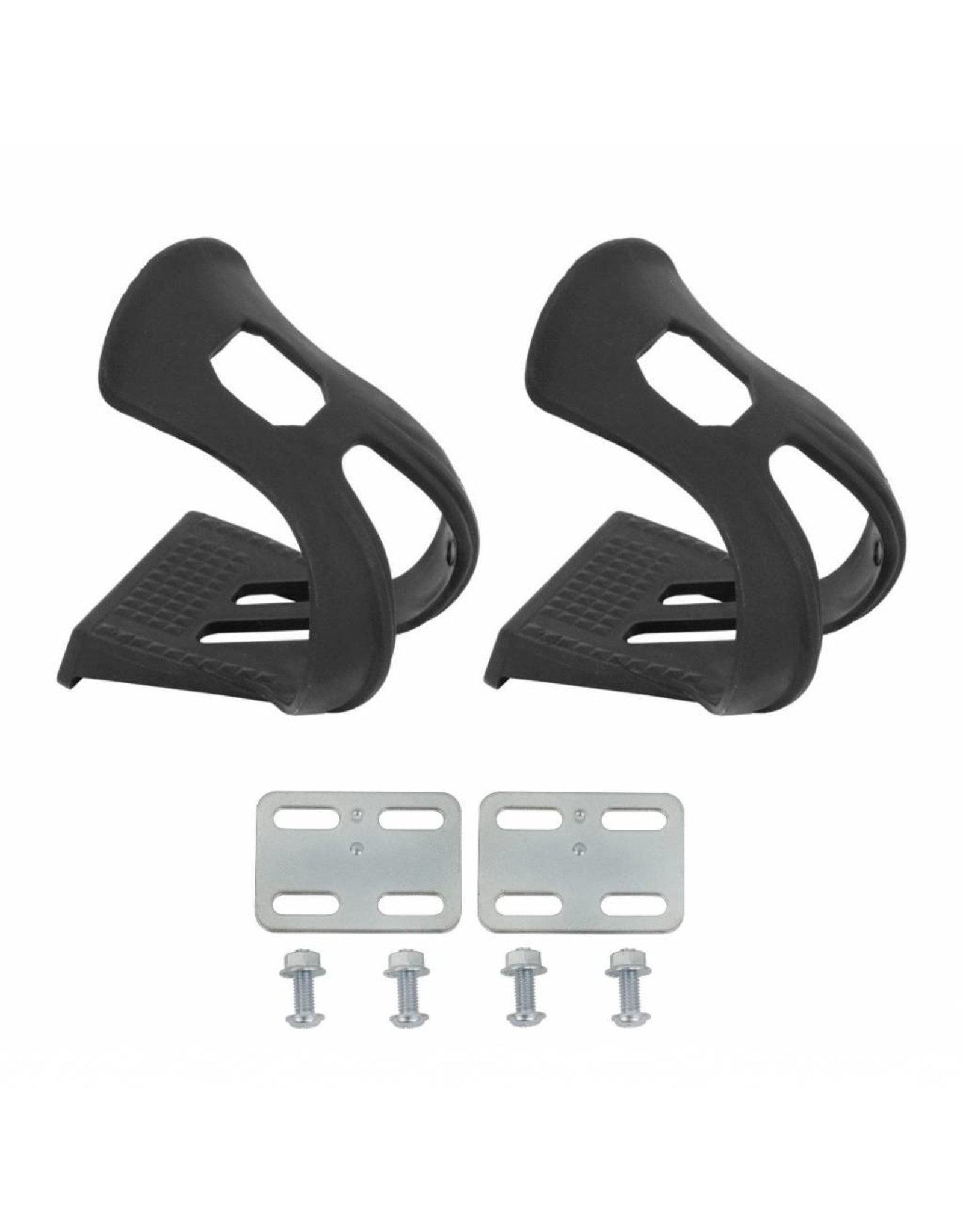 strapless toe clip pedals