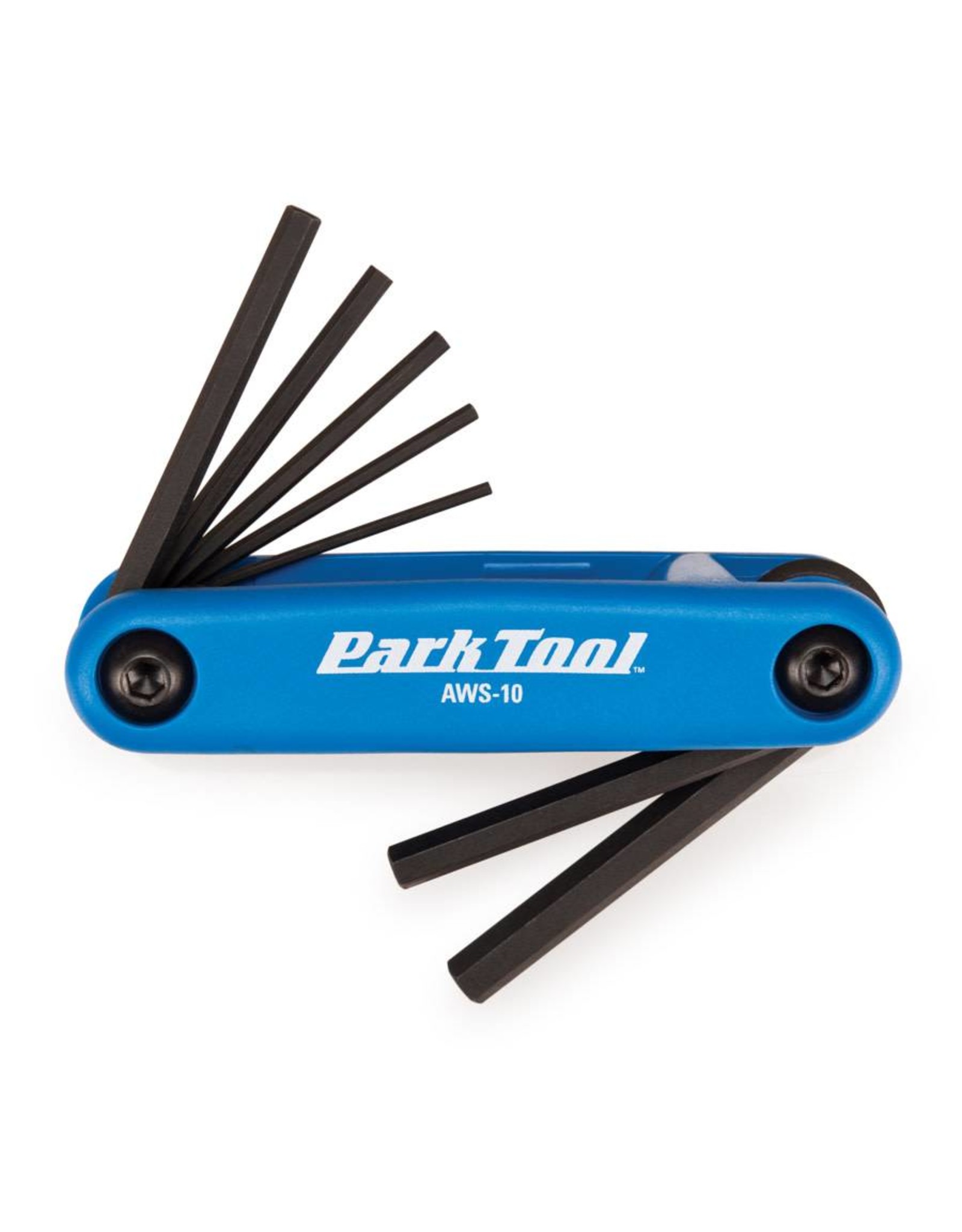 PARKTOOL Park Tool, AWS-10, Folding hex wrench set, 1.5mm, 2mm, 2.5mm, 3m, 4mm, 5mm and 6mm