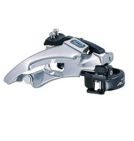 SHIMANO Shimano Altus Front Derailleur FD-M310, Top-Swing Dual-Pull Band-Type, 66-69 degree mount angle