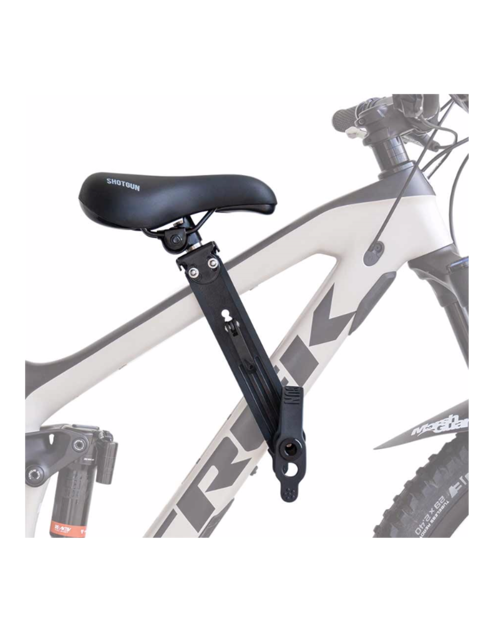 white mtb seat