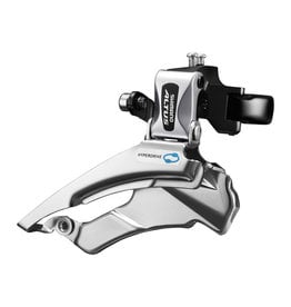 SHIMANO Shimano Front Derailleur FD-M313-3 Altus Down- Swing Dual-Pull 3x For Rear 7/8-Speed Band Type 34.9m(W/31.8 & 28.6mm Adapter) For 42/48t CS-Angle:63-66