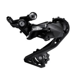 SHIMANO Shimano Rear Derailleur RD-R7000  105 GS 11-Speed Top Normal Shadow Design  Direct Attachment W/out-RS900(Black) 240mm X1  Long Nose Cap X1- Black