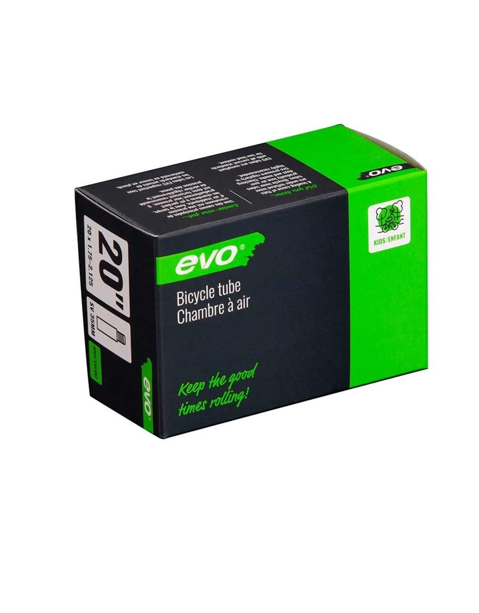 EVO EVO 20" Schrader Tube 1.75 x 2.125 (48mm valve)