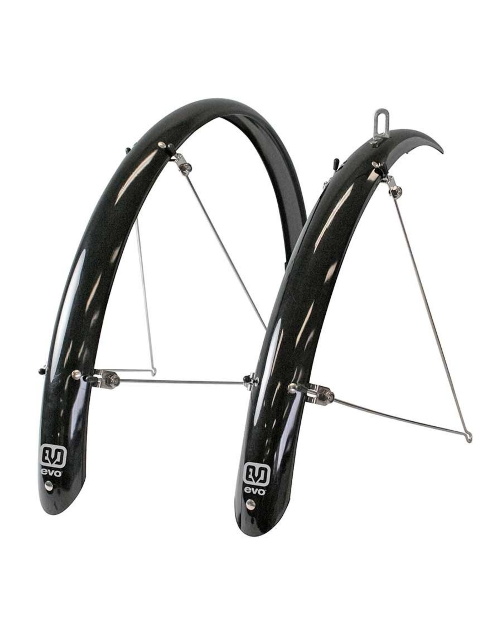 EVO EVO Power Guard Fender 700 x 23 to 32C - Black - Pair