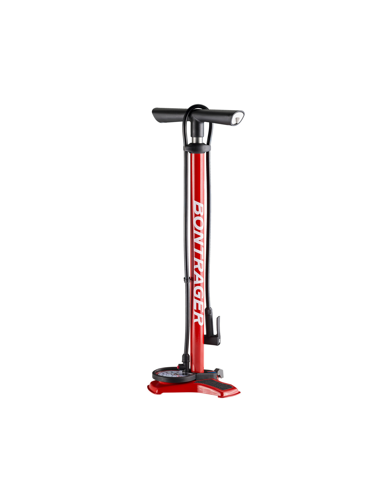 BONTRAGER Bontrager Dual Charger Floor Pump - Red