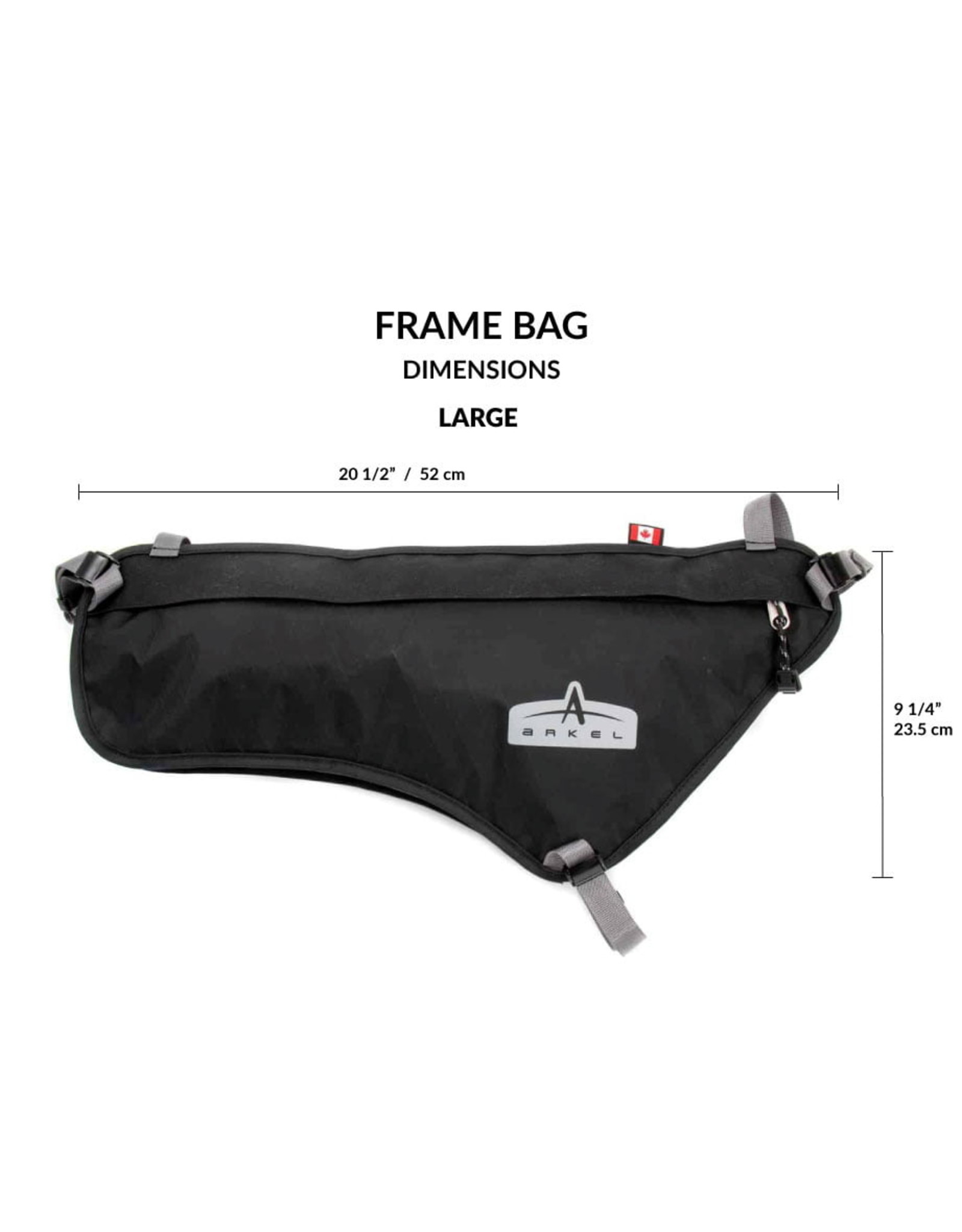 ARKEL Arkel Frame Bag - 100% Waterproof