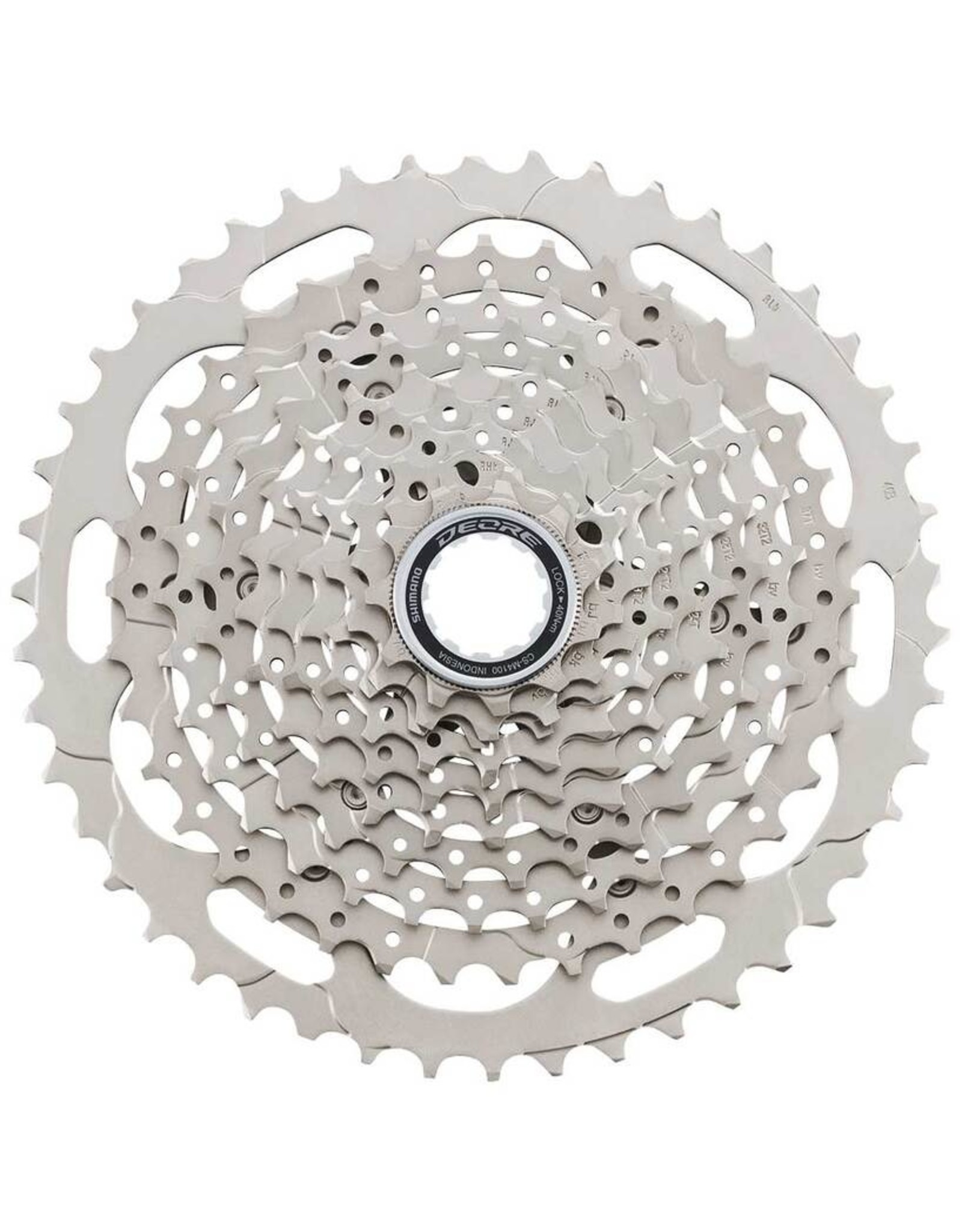 SHIMANO Shimano Cassette Sprocket CS-M4100 - 11-46T - Deore 10-Speed 11-13-15-18-21-24-28-32-37-46T