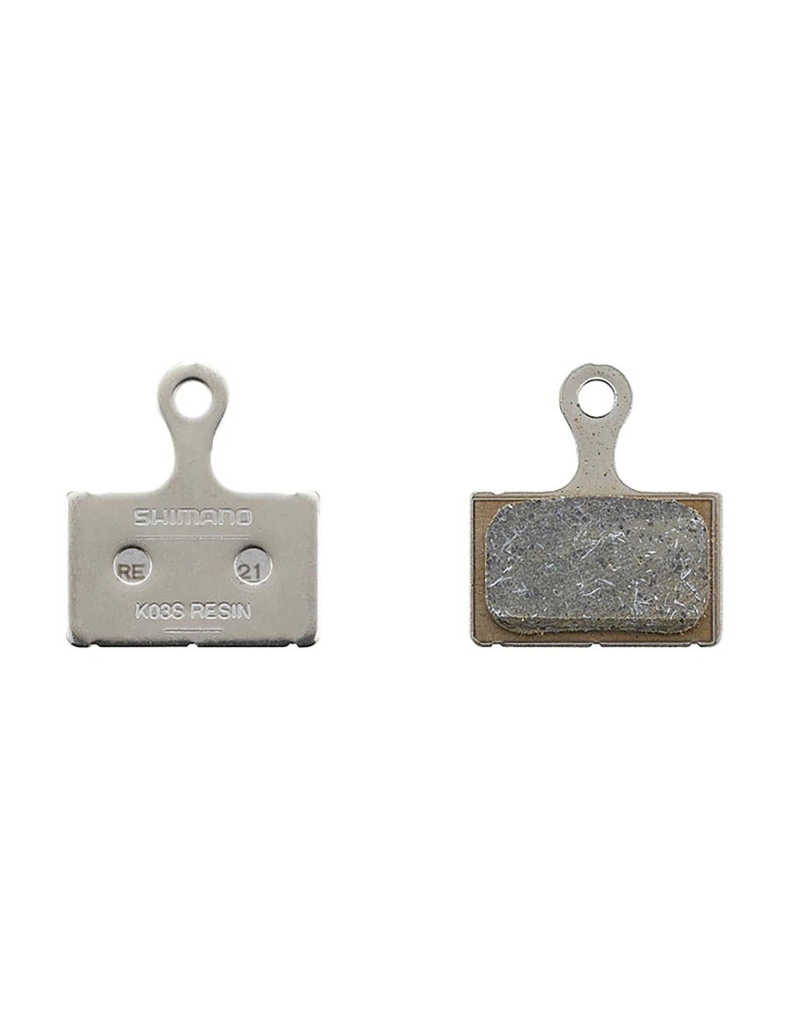 SHIMANO Shimano K-Type Disc Brake Pads - Shape K-Type/L-Type - Resin, Pair BP-K05S-RX