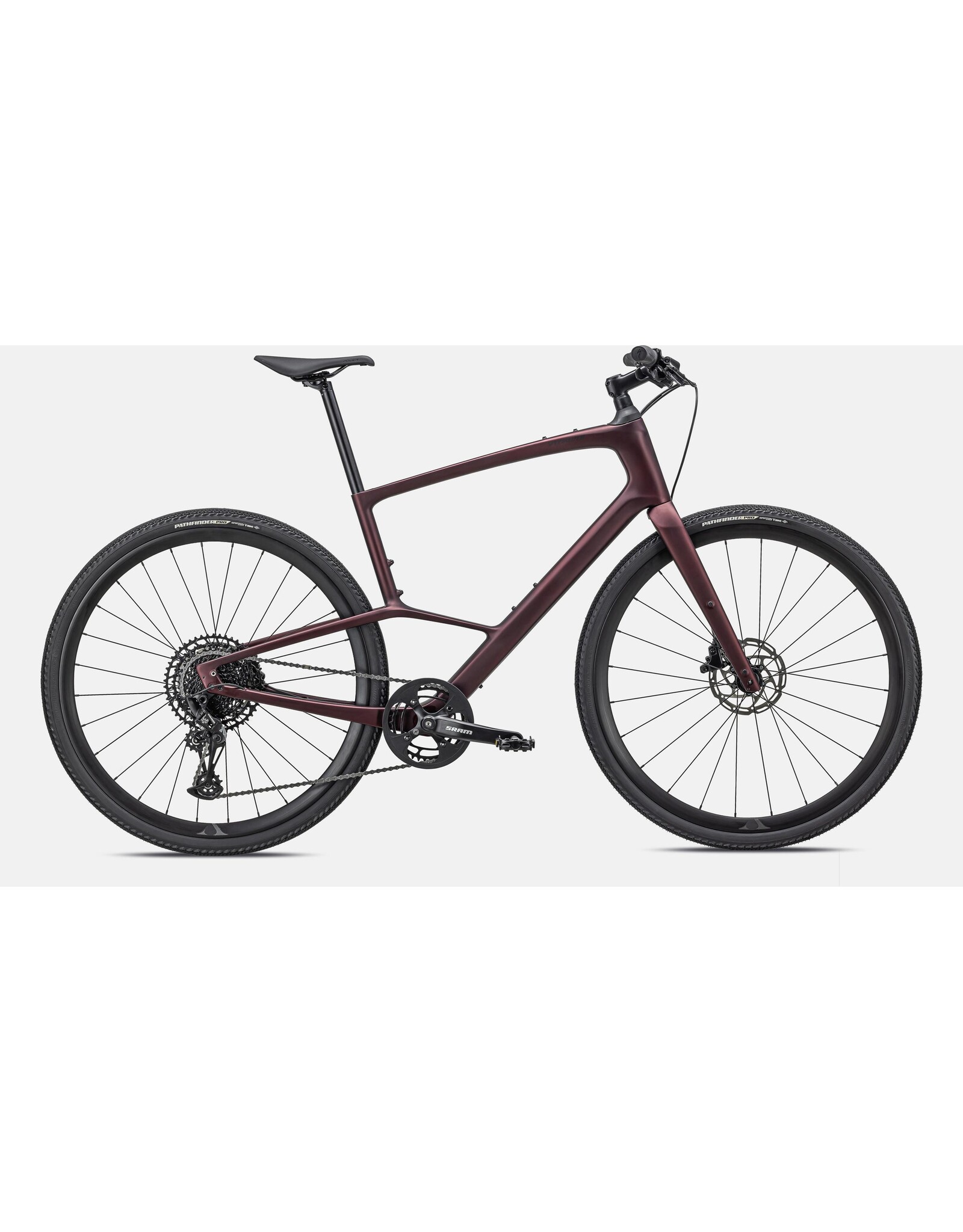 SPECIALIZED Specialized Sirrus X 5.0 -Satin Red Tint / Carbon / Black / Black Reflective - S