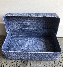 Blue Seagrass Box with Lid