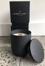 Samara & Mila Black Iron Candle