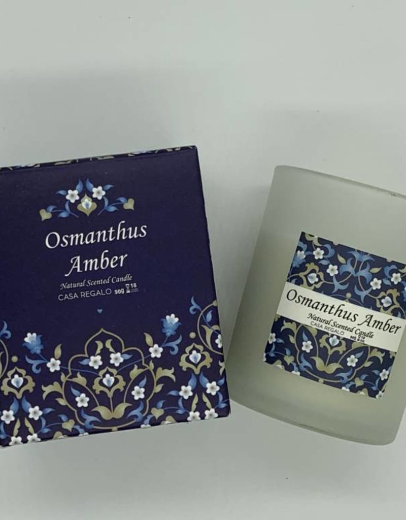 Casa Regalo 90g Frosted Glass Candle