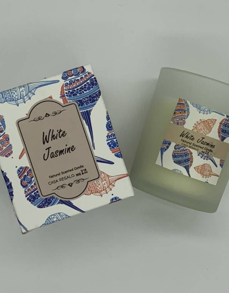 Casa Regalo 90g Frosted Glass Candle