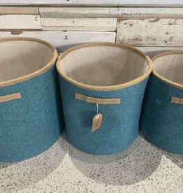 Fabric Hamper Round