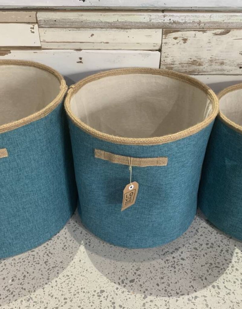 Fabric Hamper Round
