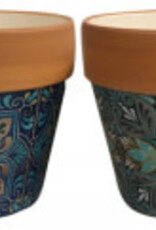 Round Morrocan Pots - Terracotta Top Large