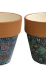 Round Morrocan Pots - Terracotta Top Small