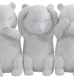 Teddy Set 3 White