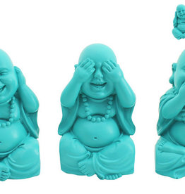 Buddha Set 3 Aqua