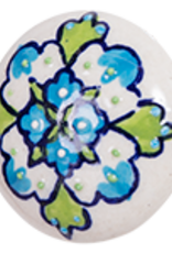 Handmade Ceramic Door Knob - Cerise