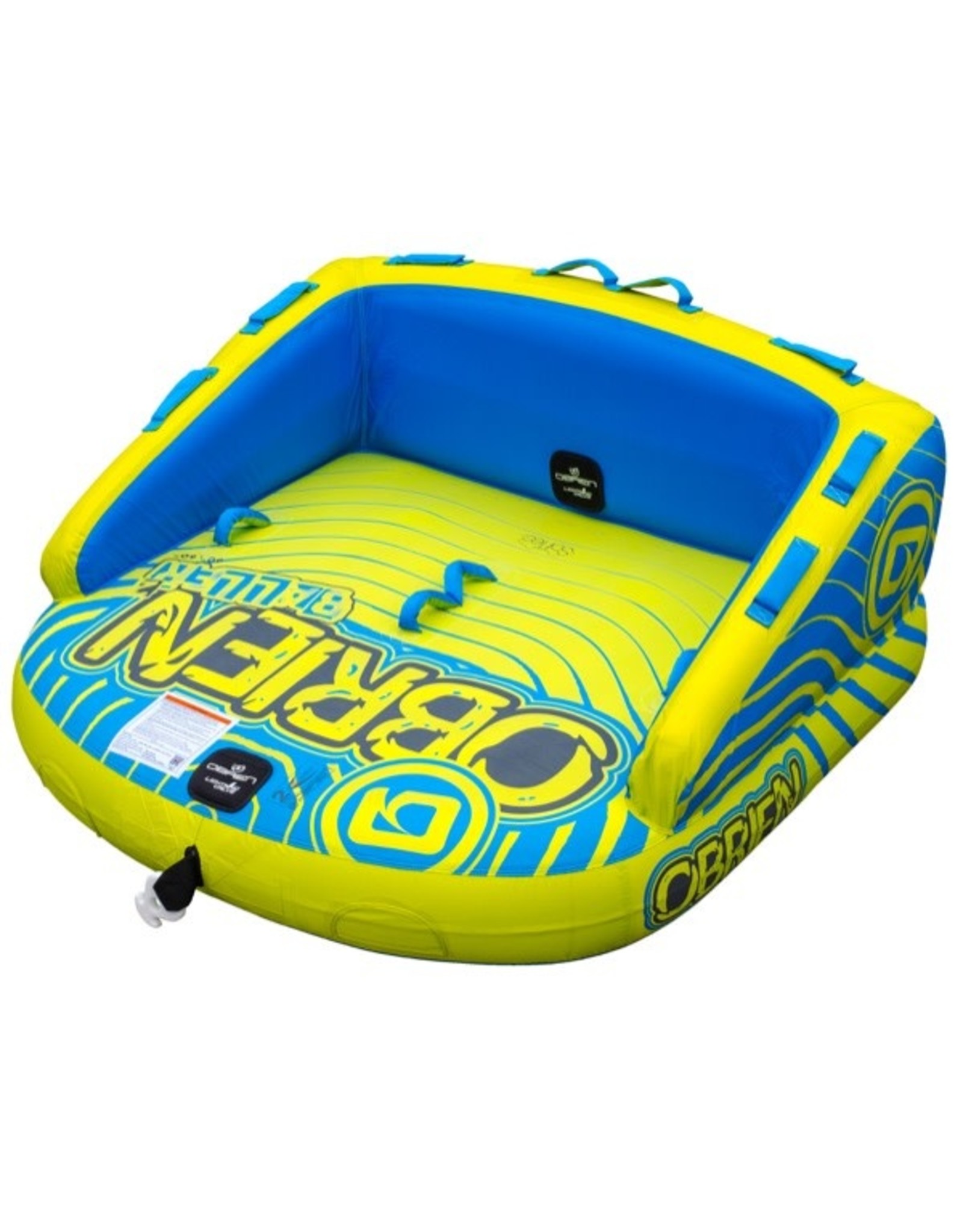 The Baller 2 is our best selling couch style tube at Sun Sports. It features a high back rest, plenty of handles, and soft top technology. 