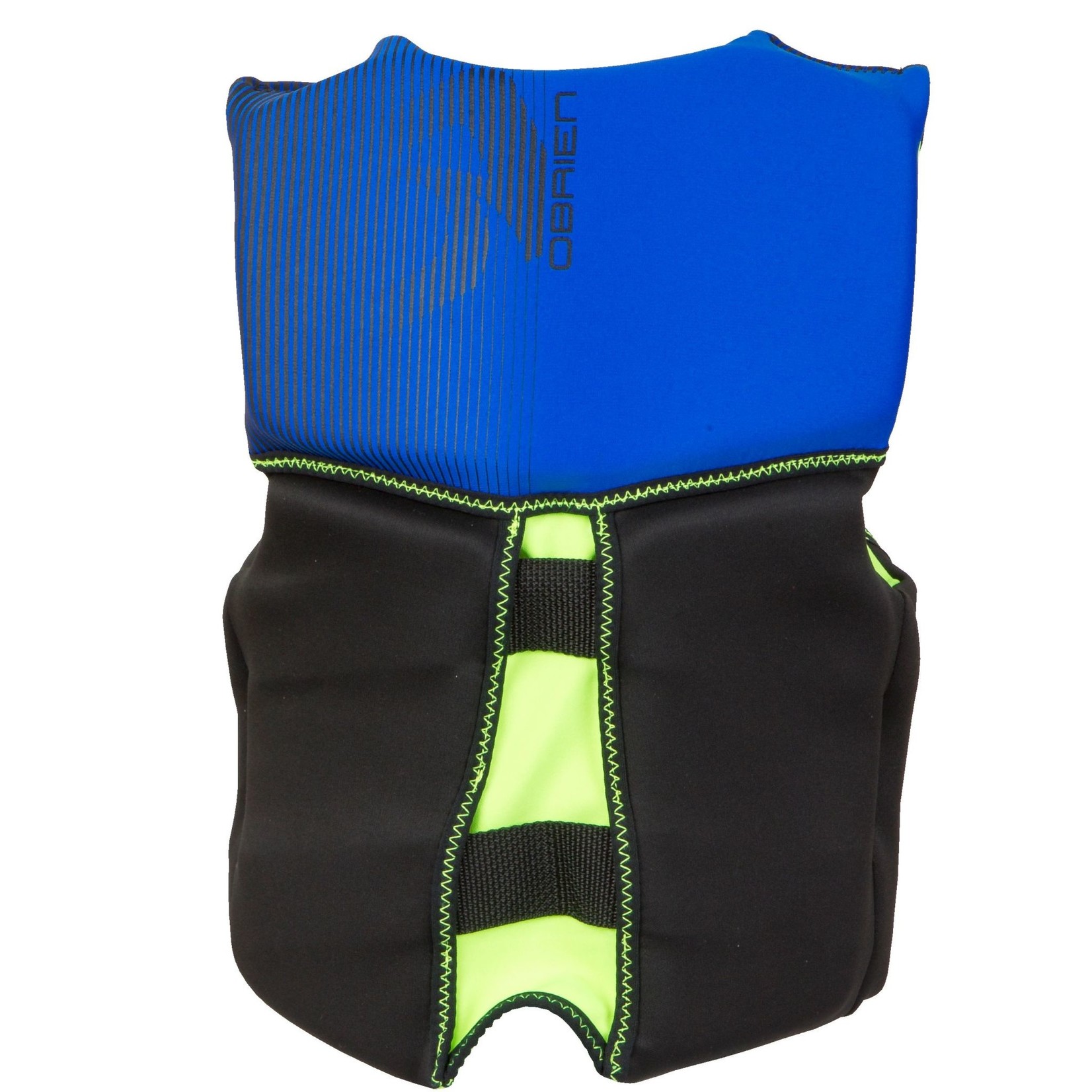 O'Brien Youth Large V-Back Blue/Lime (64-88 lbs)