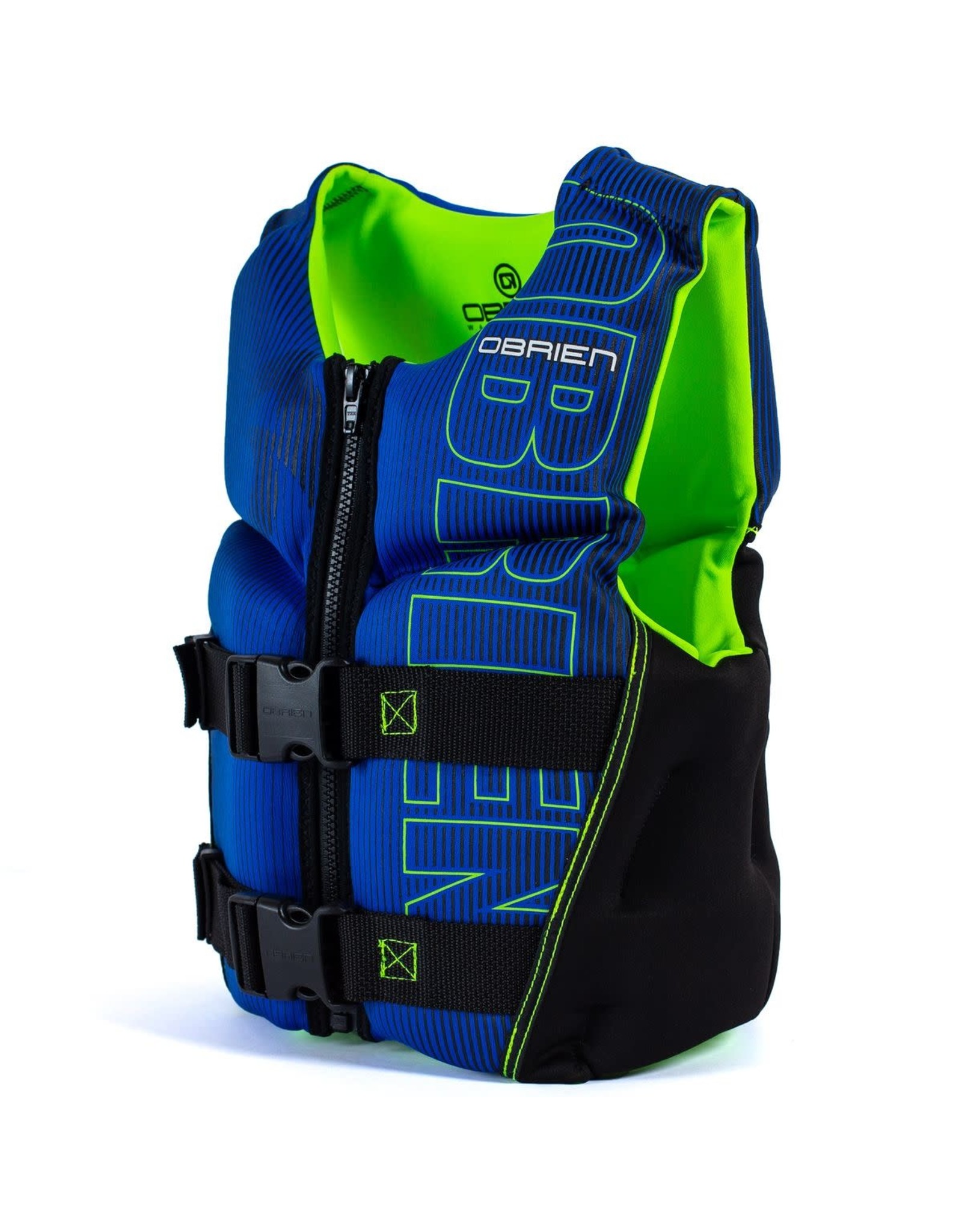 O'Brien Youth Small V-Back Blue/Lime (50-75 lbs)