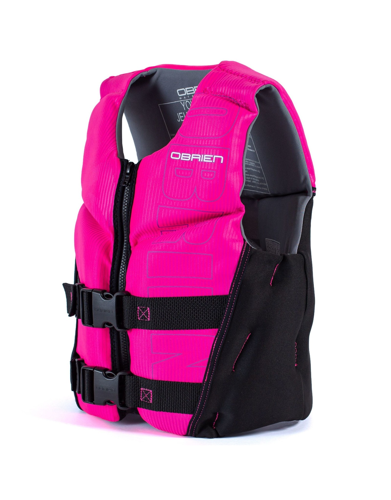 O'Brien Youth V-Back, Small Blk/Pink (55-75 lbs)