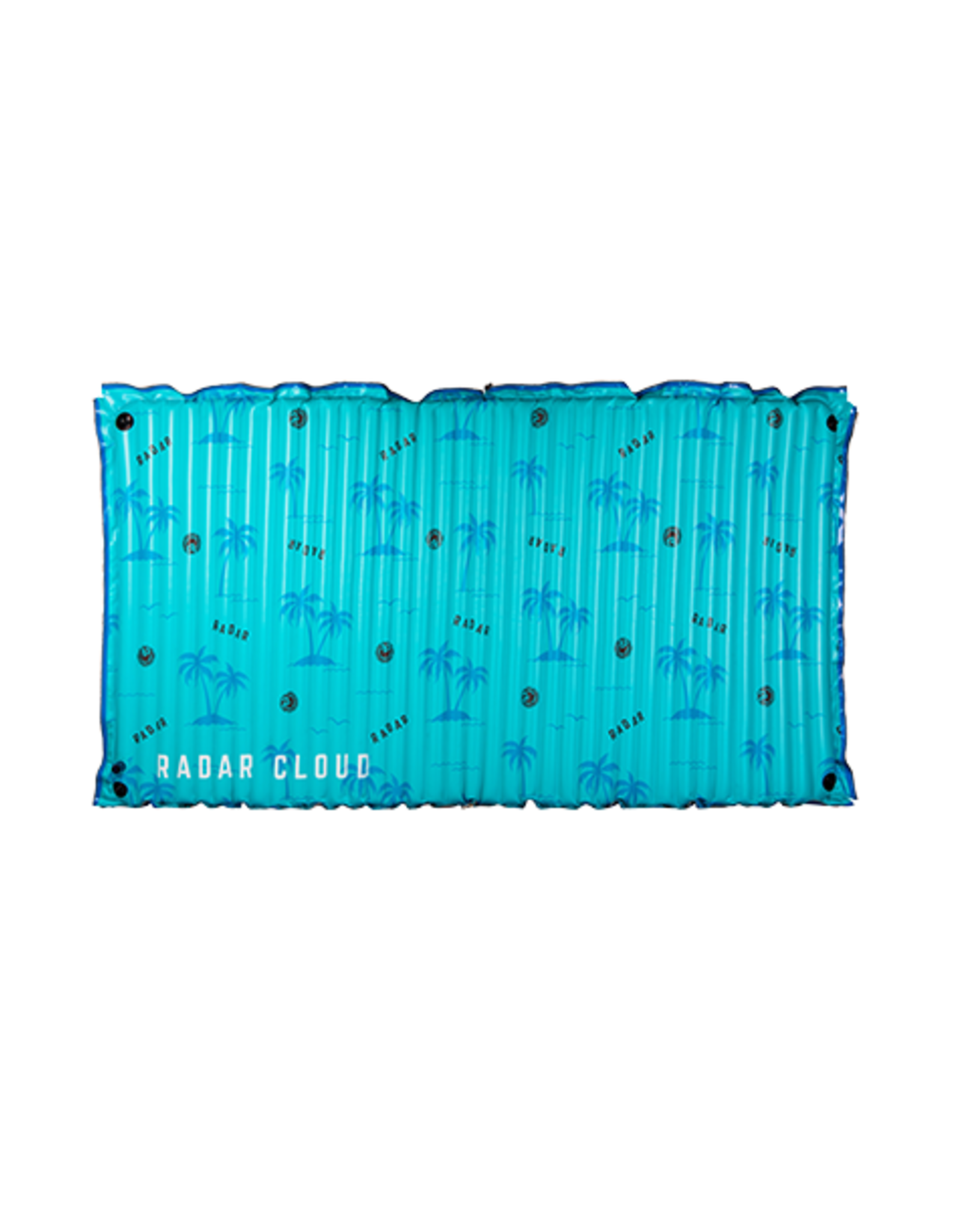 Radar Cloud Water Mat - Blue Palms - 5' x 10