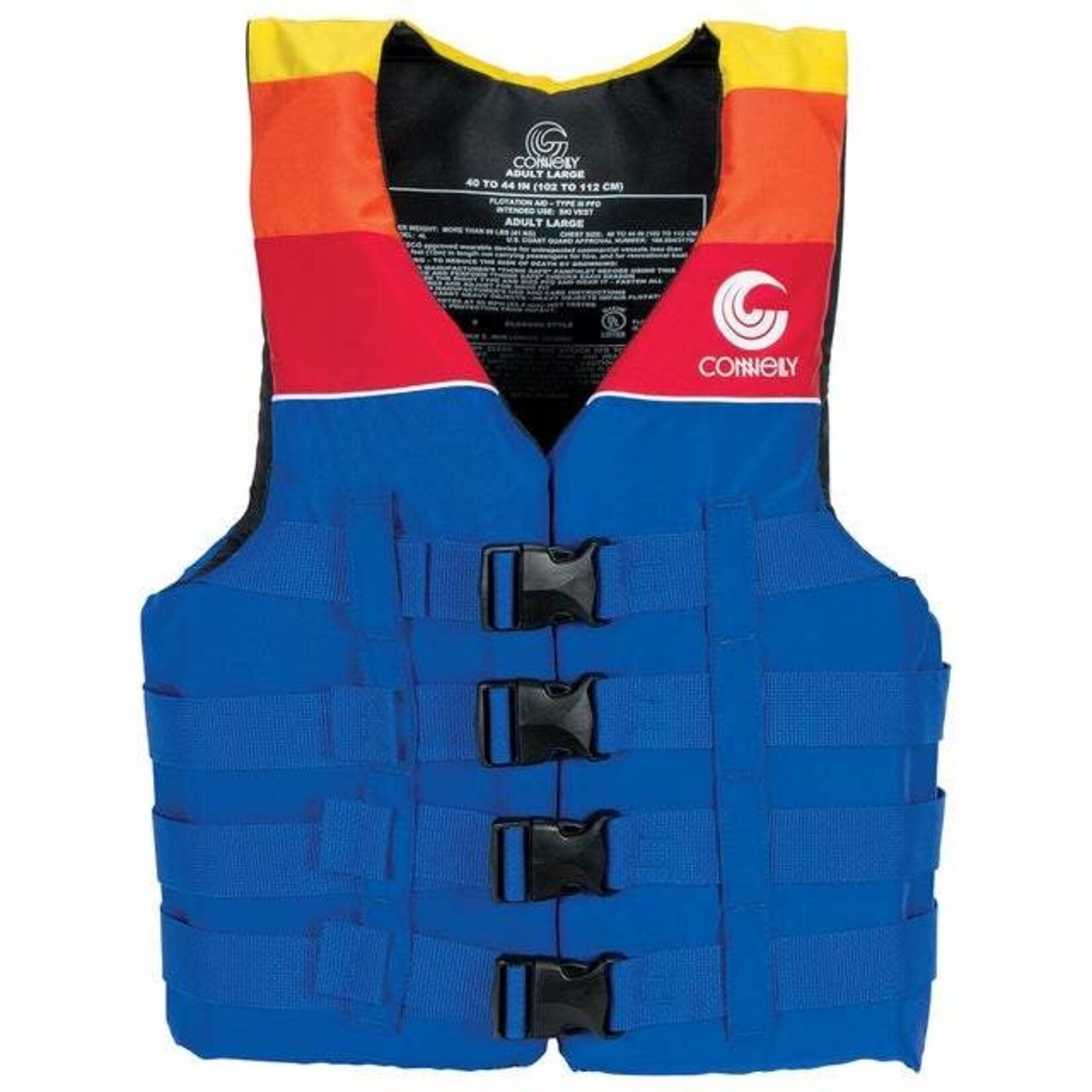 Connelly 2023 Men's 4 Buckle Retro Nylon Vest