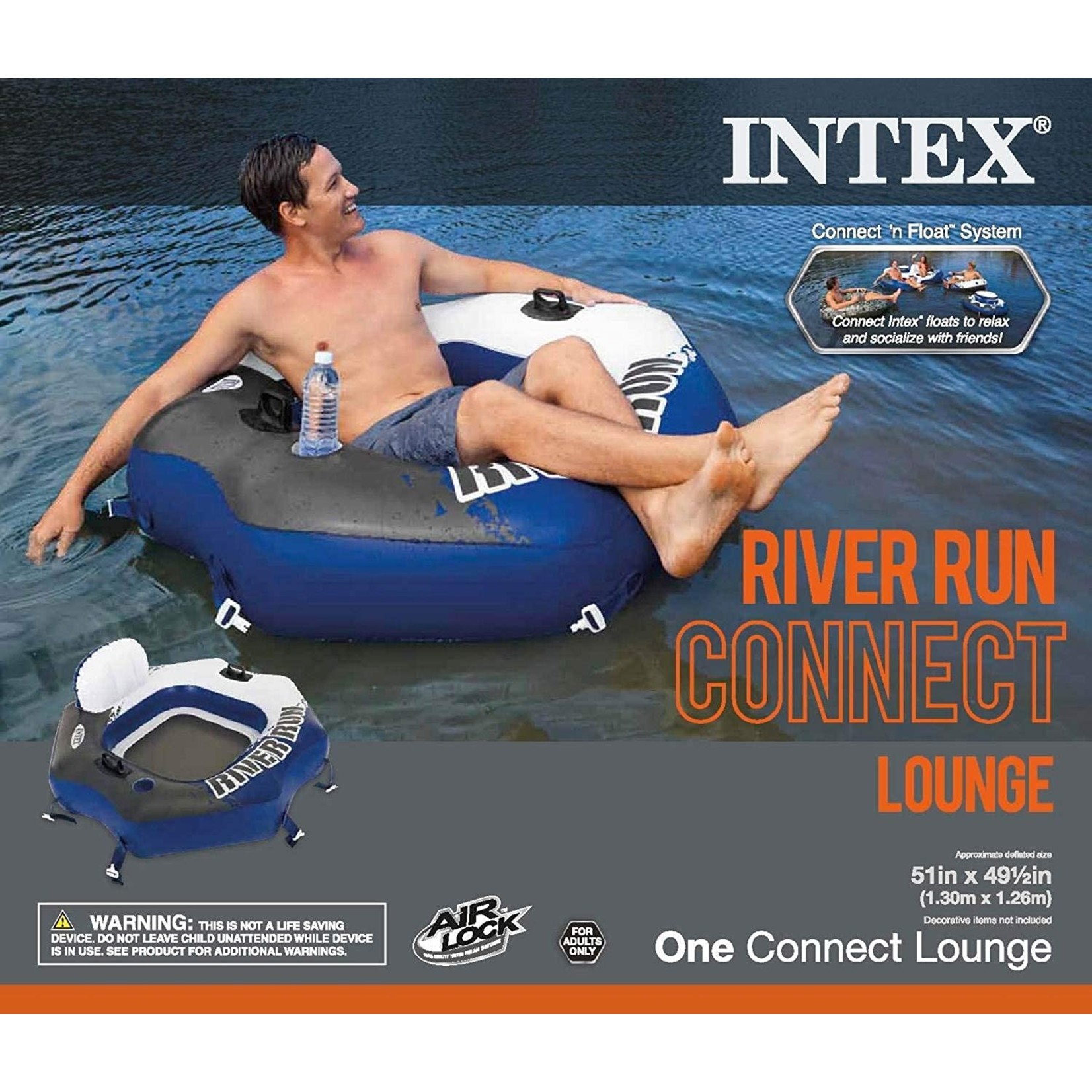 Intex River Run Connect Lounge w/ Handles