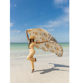 Sand Cloud SORAYA - NATURAL - BEACH TOWEL - XL