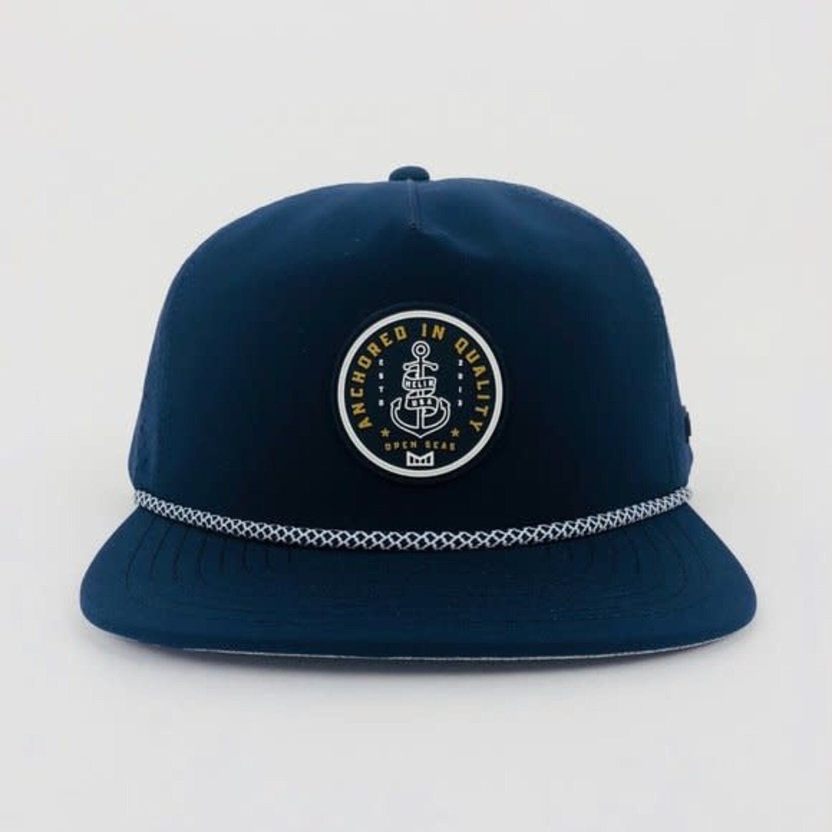 Coronado Trucker Hat (White Thread) - Navy/ White