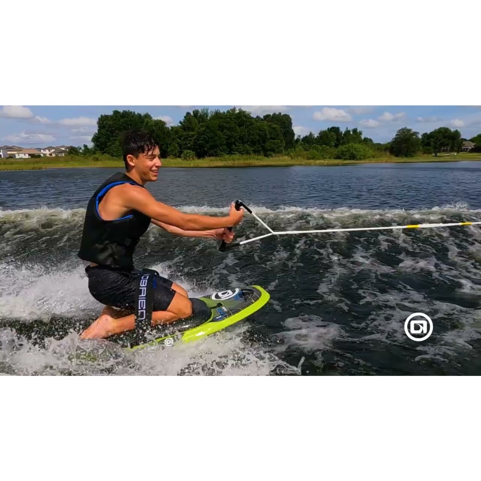 O'Brien Black Magic w/Hook Kneeboard