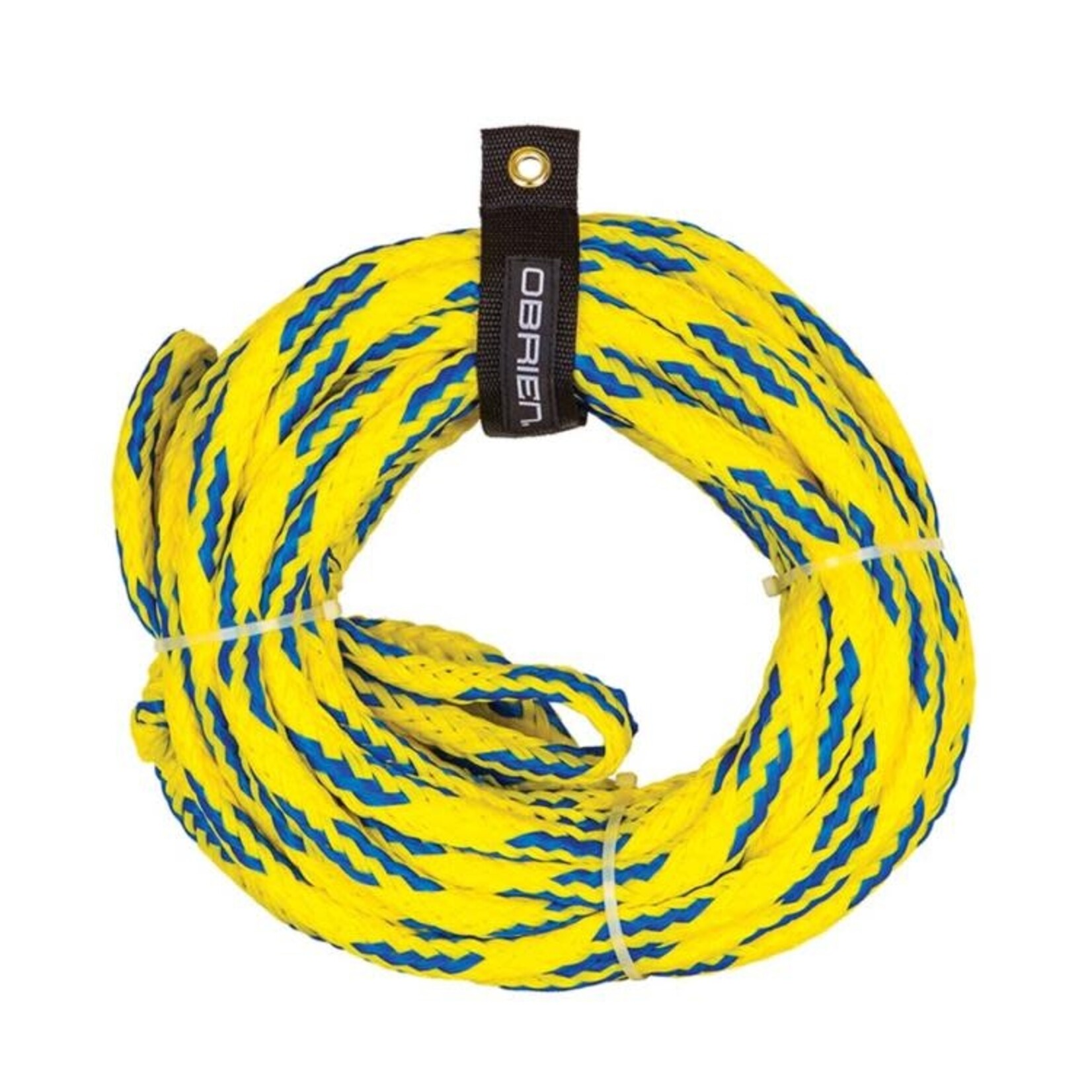 O'Brien 2 Person Tube Rope-(2375 lbs.) (Ylw/Cyan)