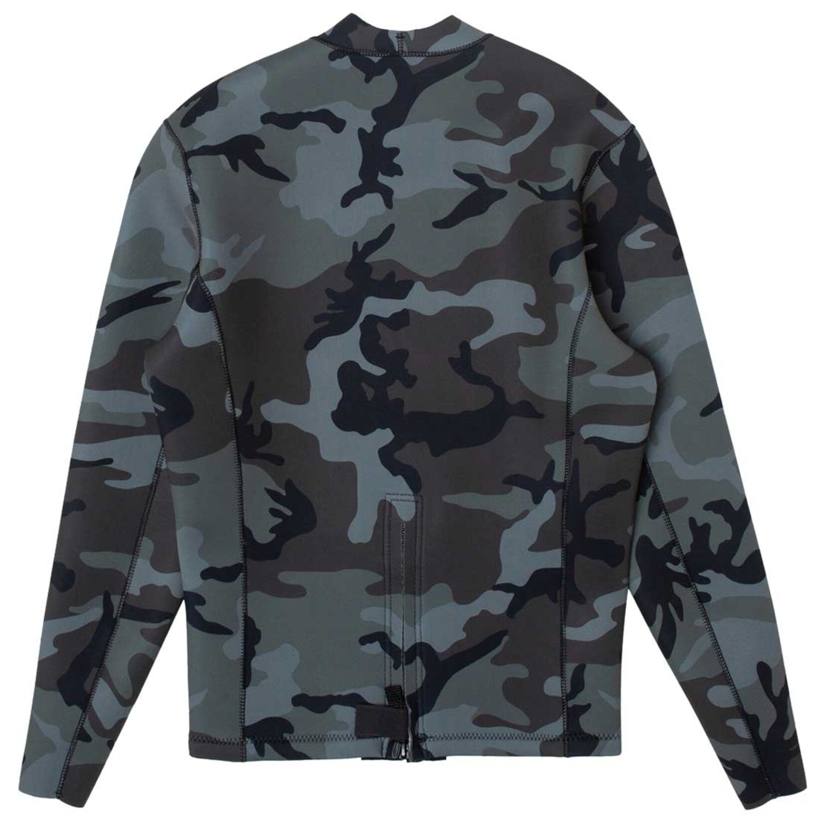 RVCA Balance Front Zip Camo - Small