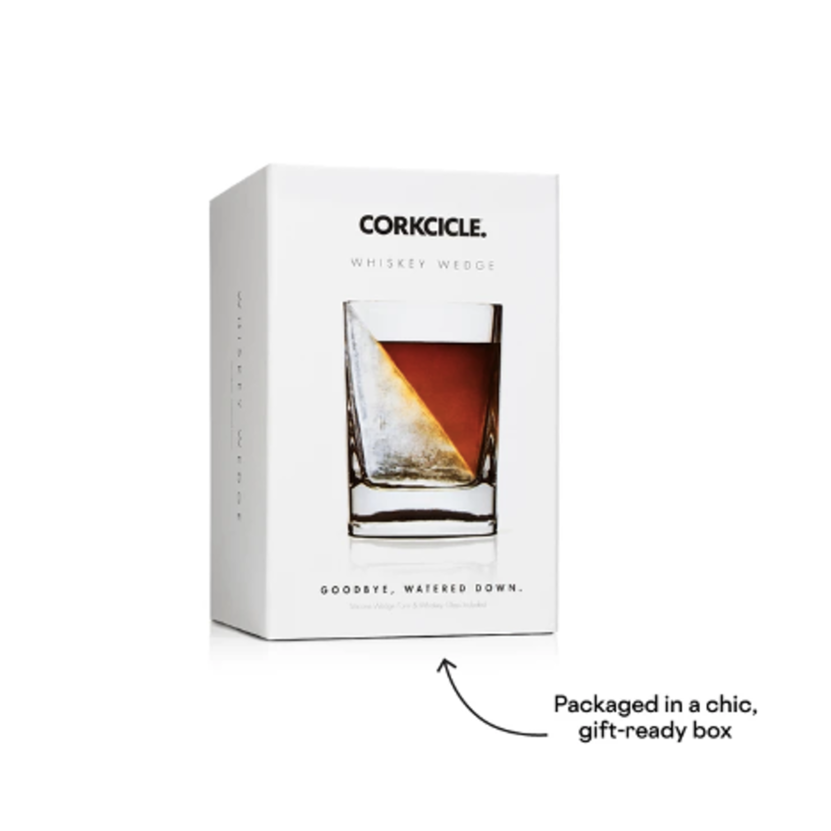 Corkcicle Whiskey Wedge - Single