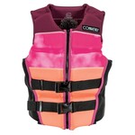 Connelly Women's Classic Neo Vest - Maroon / Pink
