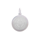 Lola White Compass - Small Charm (19mm)