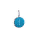 Lola Light Blue Anchor Small Charm (19mm)